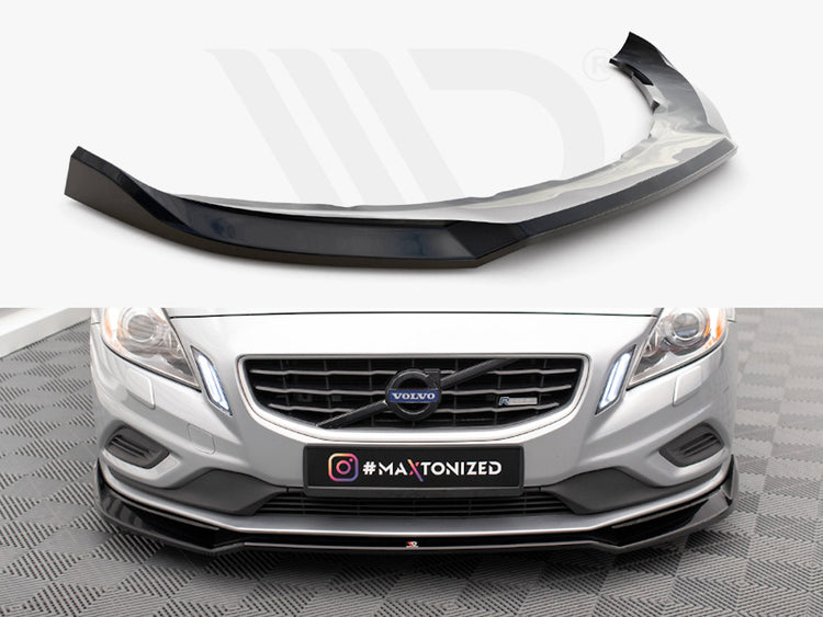 Front Splitter V.2 Volvo S60 R-Design Mk2 - Wayside Performance 