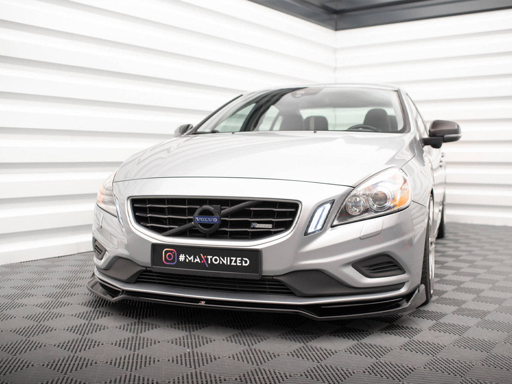 Front Splitter V.2 Volvo S60 R-Design Mk2 - Wayside Performance 