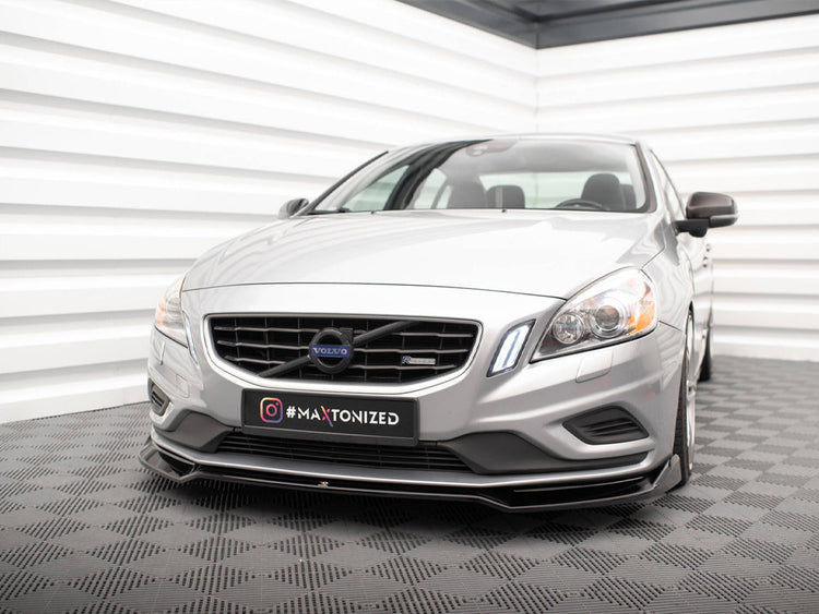 Front Splitter V.2 Volvo S60 R-Design Mk2 - Wayside Performance 
