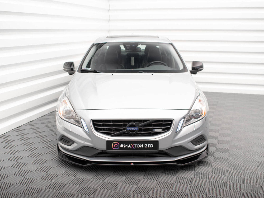 Front Splitter V.2 Volvo S60 R-Design Mk2 - Wayside Performance 