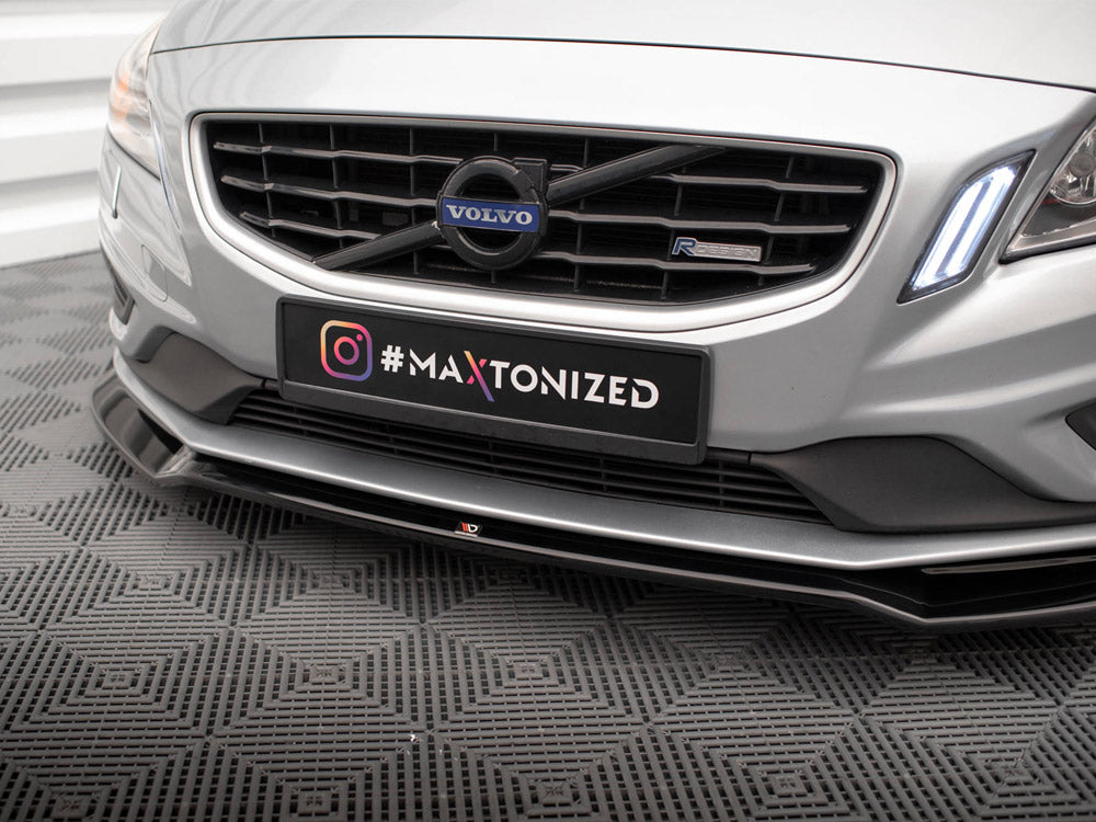 Front Splitter V.2 Volvo S60 R-Design Mk2 - Wayside Performance 
