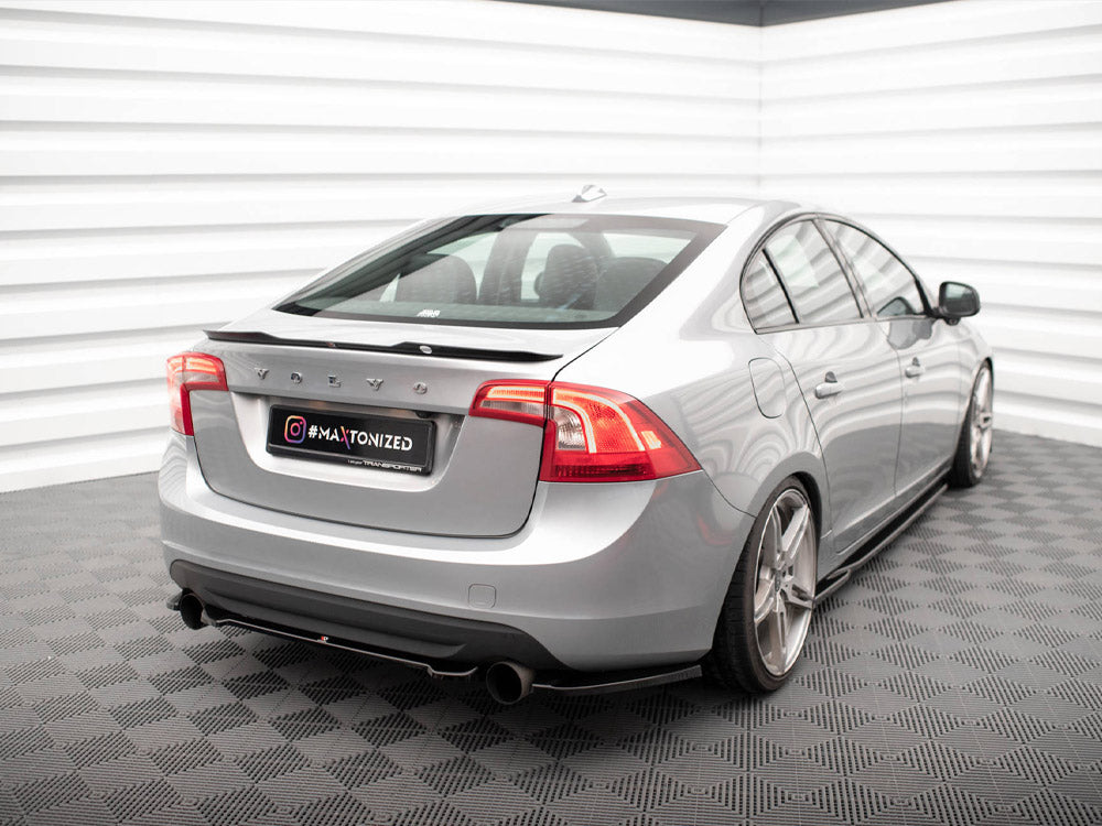 Rear Side Splitters Volvo S60 R-Design Mk2 - Wayside Performance 