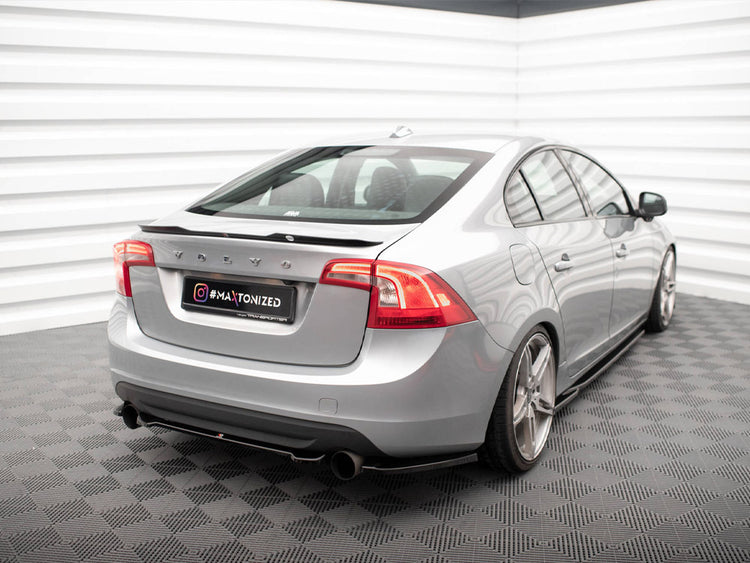 Rear Side Splitters Volvo S60 R-Design Mk2 - Wayside Performance 