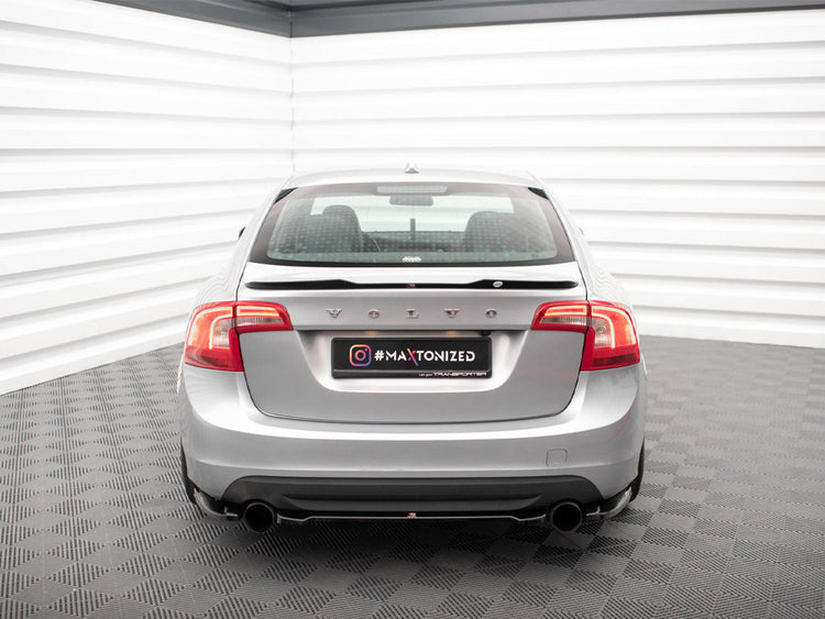 Central Rear Splitter Volvo S60 R-Design Mk2 - Wayside Performance 