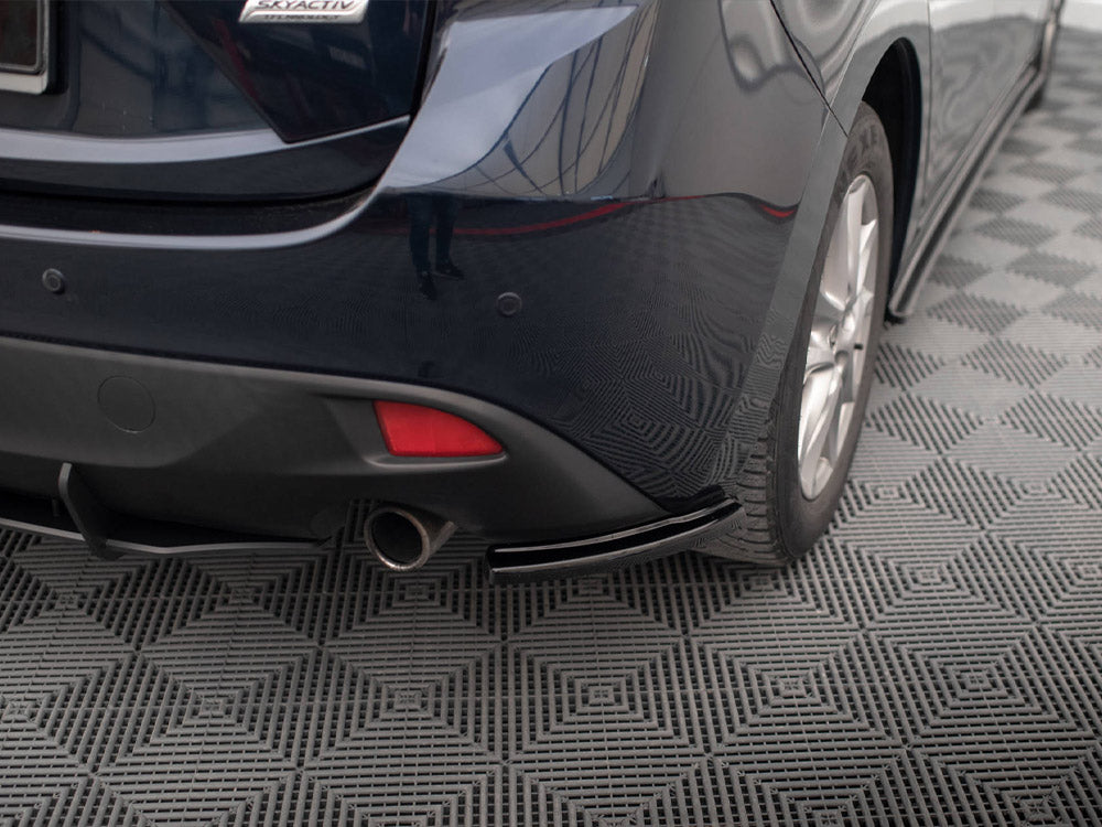 Rear Side Splitters Mazda 3 Mk3 - Wayside Performance 
