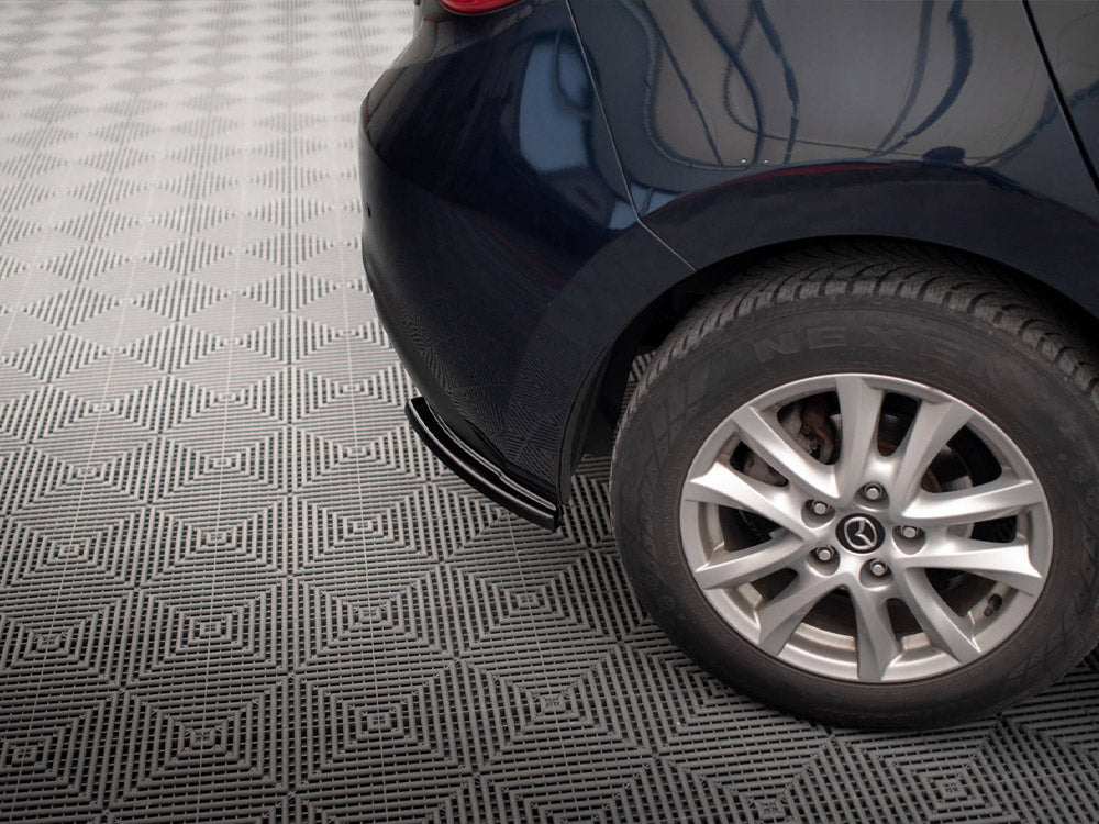 Rear Side Splitters Mazda 3 Mk3 - Wayside Performance 