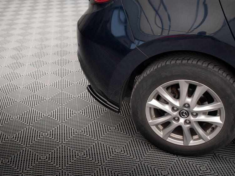 Rear Side Splitters Mazda 3 Mk3 - Wayside Performance 