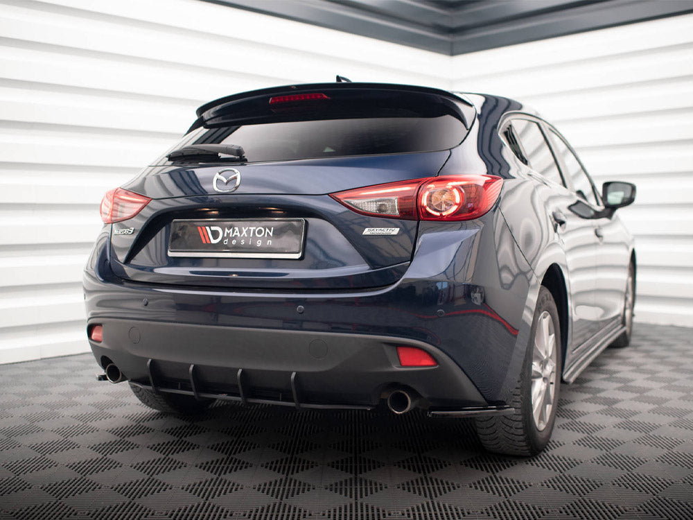 Street PRO Rear Diffuser Mazda 3 Mk3 - Wayside Performance 