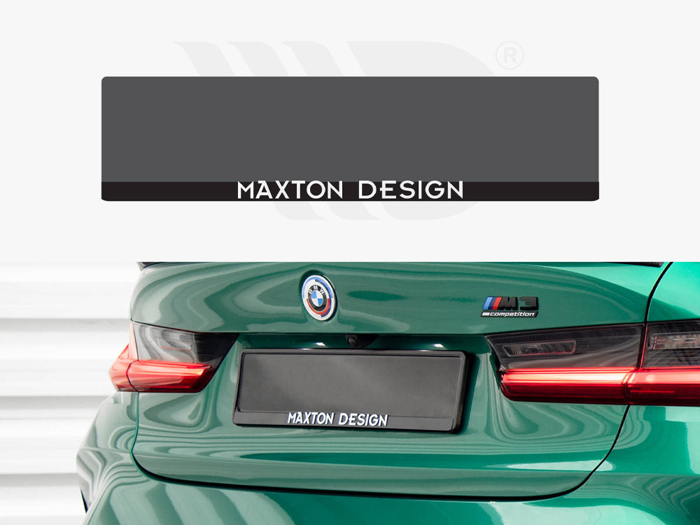 License Plate Frame MAXTON - Wayside Performance 