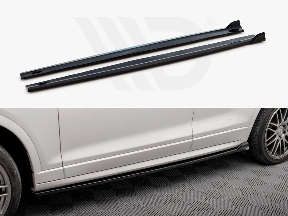 Side Skirts Diffusers BMW X3 M-Pack F25 - Wayside Performance 