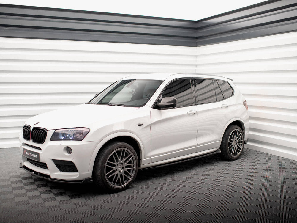 Side Skirts Diffusers BMW X3 M-Pack F25 - Wayside Performance 