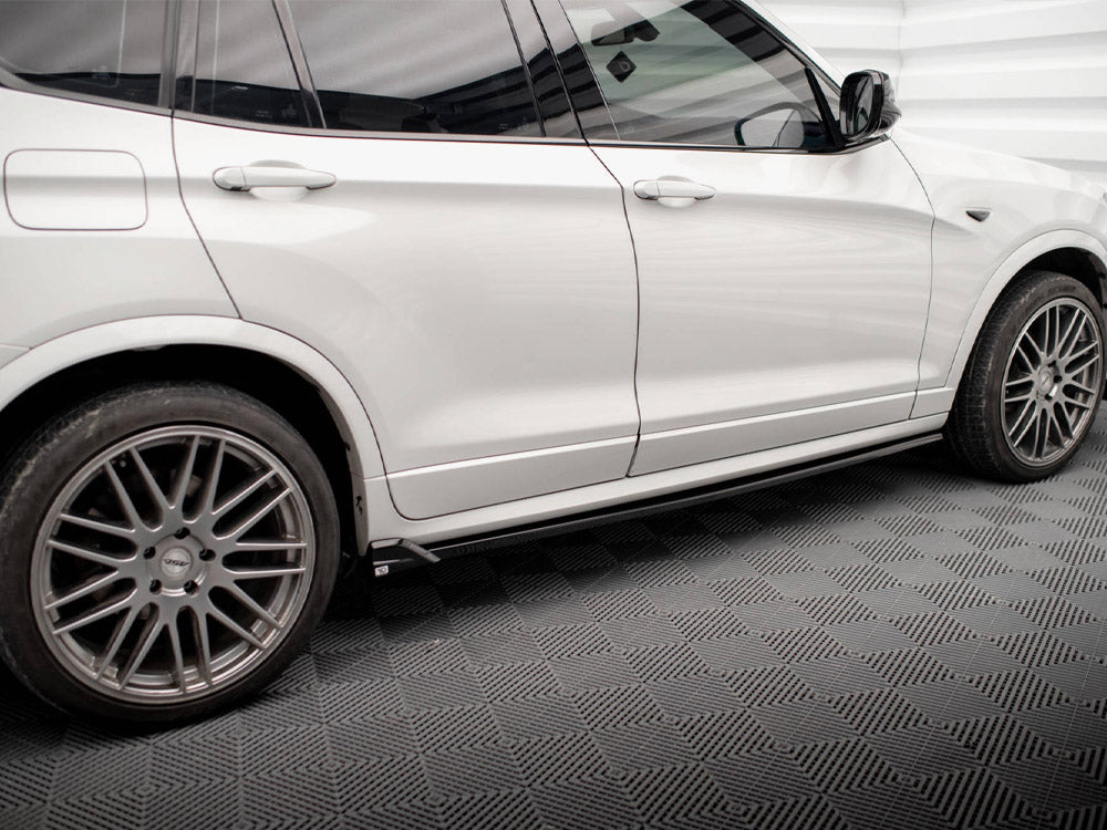Side Skirts Diffusers BMW X3 M-Pack F25 - Wayside Performance 