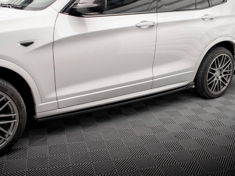 Side Skirts Diffusers BMW X3 M-Pack F25 - Wayside Performance 