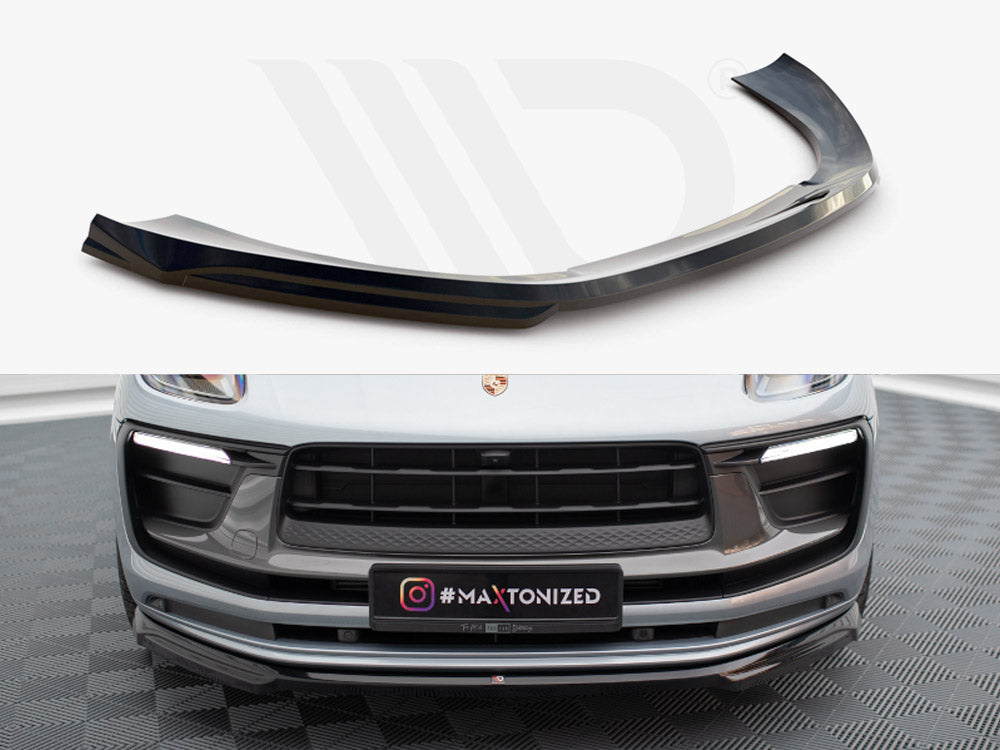 Front Splitter Porsche Macan Mk1 Facelift 2 - Wayside Performance 