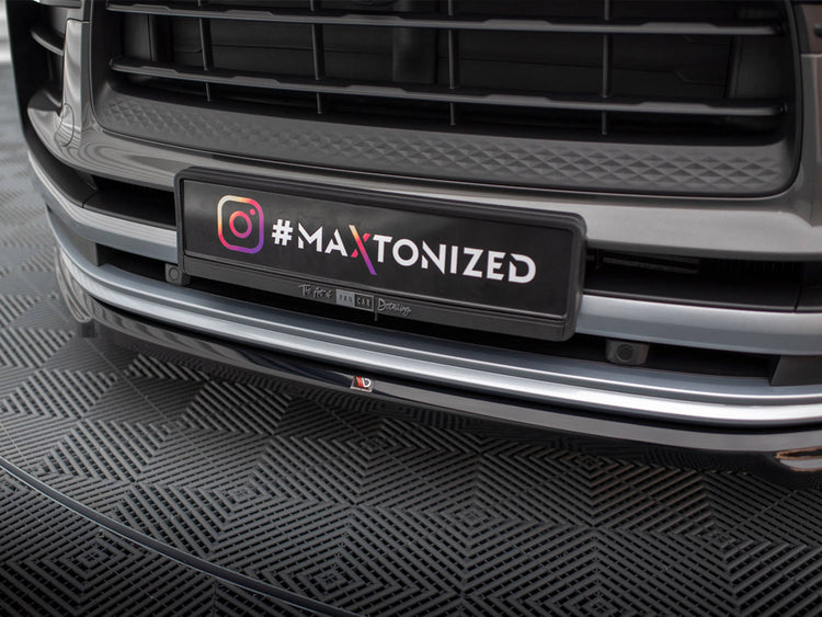 Front Splitter Porsche Macan Mk1 Facelift 2 - Wayside Performance 