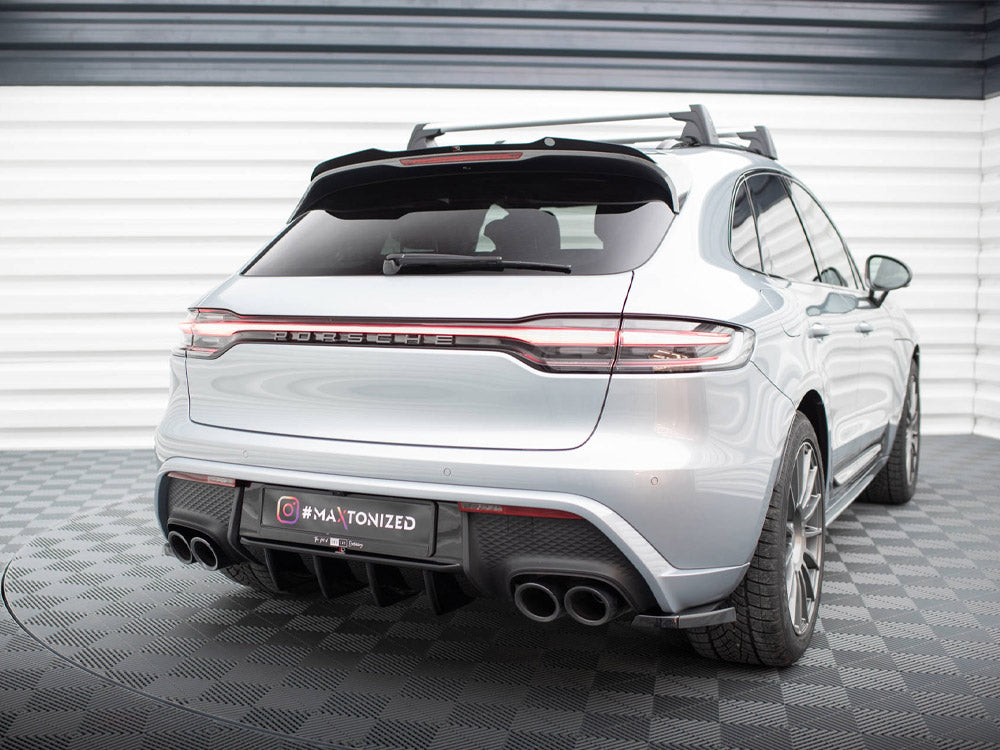 Rear Side Splitters Porsche Macan Mk1 Facelift 2 - Wayside Performance 