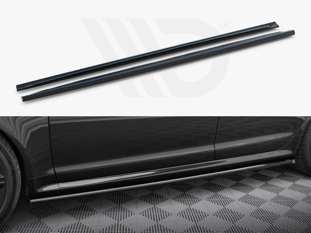 Side Skirts Diffusers V.2 Audi RS6 Avant C6 - Wayside Performance 