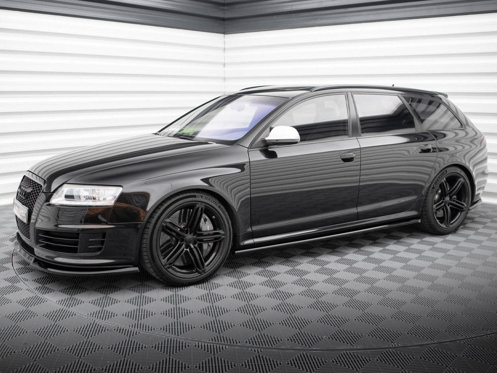 Side Skirts Diffusers V.2 Audi RS6 Avant C6 - Wayside Performance 