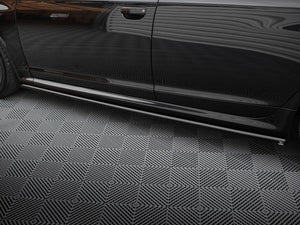 Side Skirts Diffusers V.2 Audi RS6 Avant C6 - Wayside Performance 