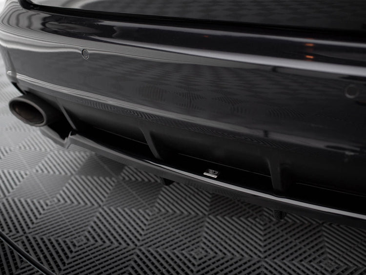 Central Rear Splitter (Vertical Bars) Audi RS6 Avant C6 - Wayside Performance 