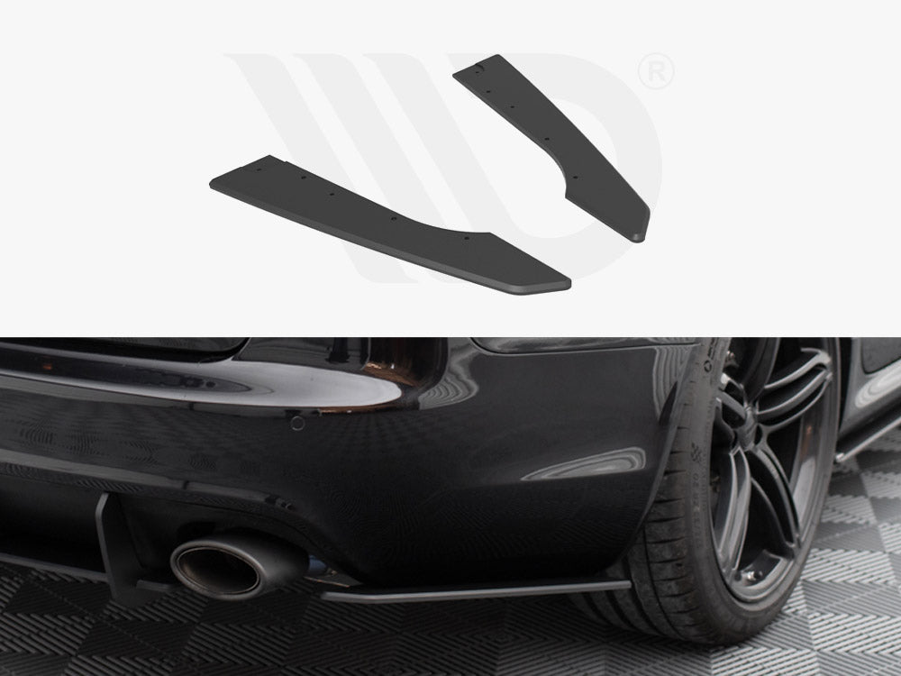 Street Pro Rear Side Splitters Audi RS6 Avant C6 - Wayside Performance 