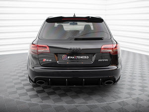 Street Pro Rear Side Splitters Audi RS6 Avant C6 - Wayside Performance 