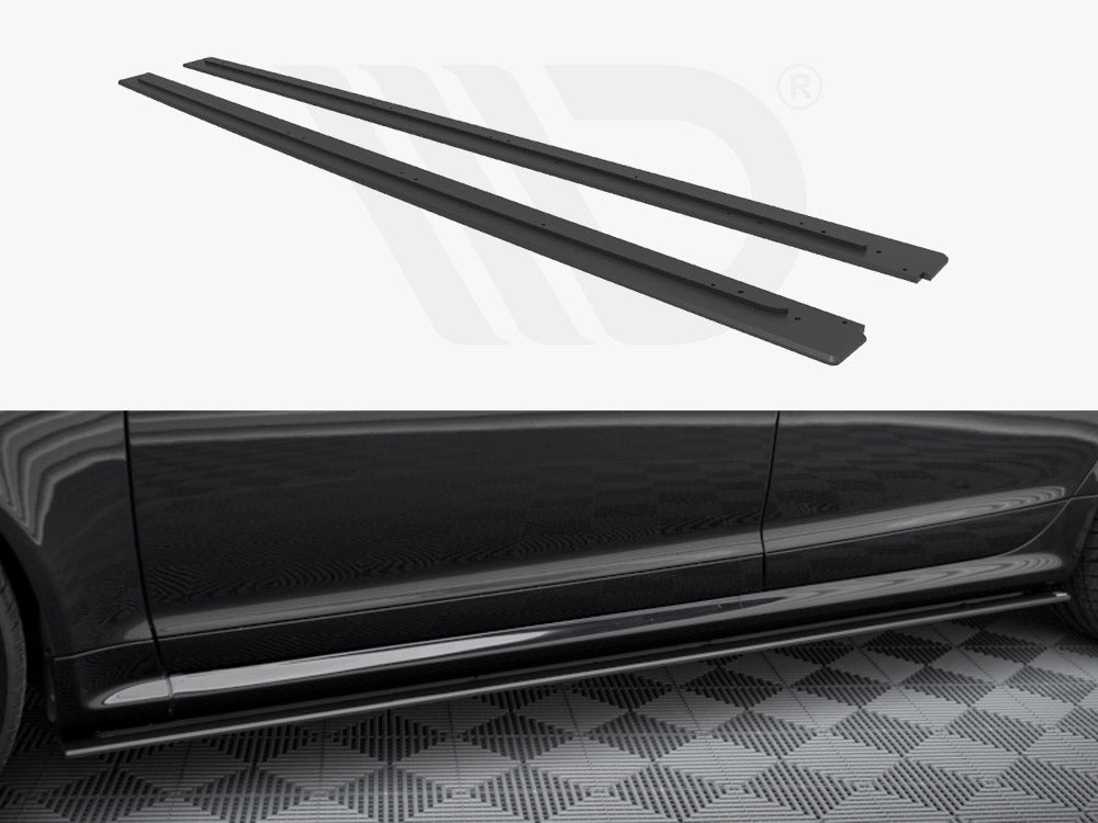 Street PRO Side Skirts Diffusers Audi RS6 Avant C6 - Wayside Performance 