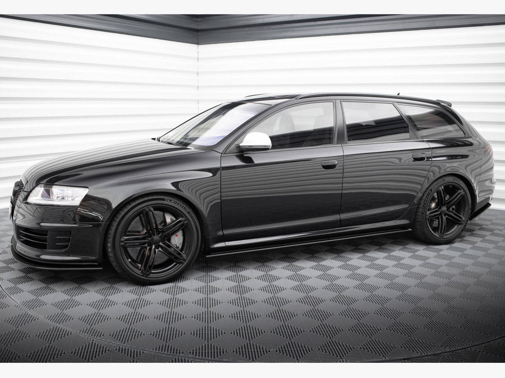 Street PRO Side Skirts Diffusers Audi RS6 Avant C6 - Wayside Performance 