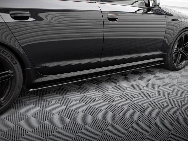 Street PRO Side Skirts Diffusers Audi RS6 Avant C6 - Wayside Performance 