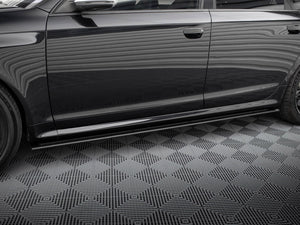 Street PRO Side Skirts Diffusers Audi RS6 Avant C6 - Wayside Performance 