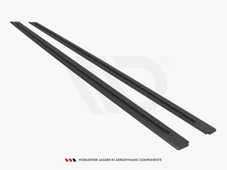 Street PRO Side Skirts Diffusers Audi RS6 Avant C6 - Wayside Performance 