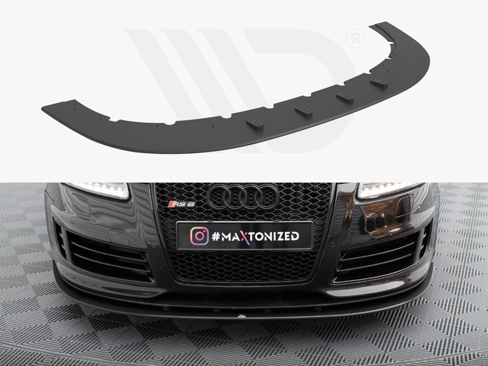 Street PRO Front Splitter Audi RS6 Avant C6 - Wayside Performance 