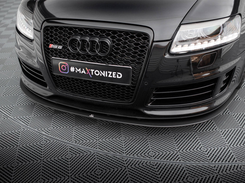 Street PRO Front Splitter Audi RS6 Avant C6 - Wayside Performance 