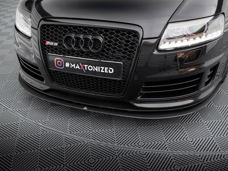 Street PRO Front Splitter Audi RS6 Avant C6 - Wayside Performance 