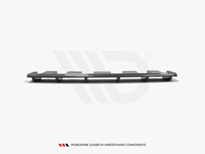 Central Rear Splitter  (Vertical Bars)  Audi S6 C7 Avant - Wayside Performance 