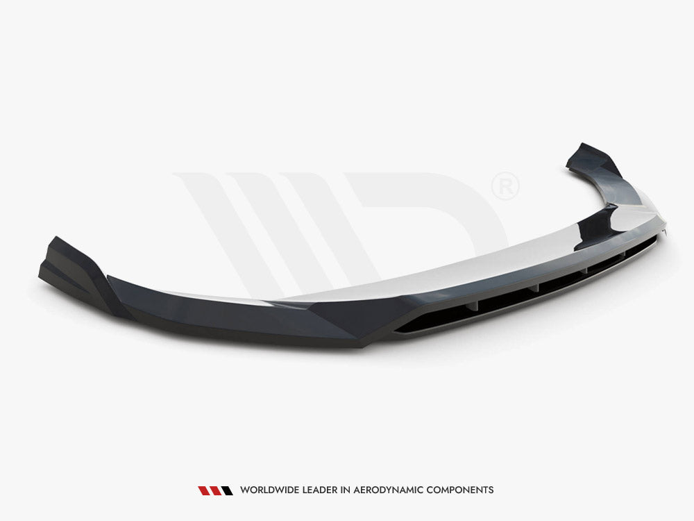 Front Splitter V.1 Audi SQ5 / Q5 S-Line SUV / Sportback Mk2 Facelift - Wayside Performance 