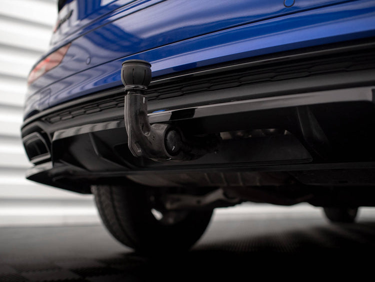 Central Rear Splitter (Vertical Bars) Audi Q5 S-Line SUV Mk2 Facelift - Wayside Performance 