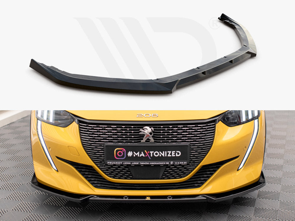 Front Splitter V.1 Peugeot 208 GT Mk2 - Wayside Performance 