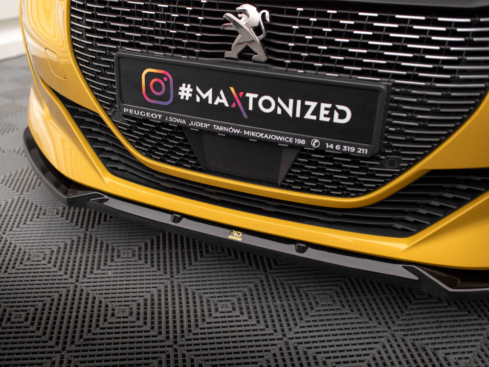 Front Splitter V.1 Peugeot 208 GT Mk2 - Wayside Performance 