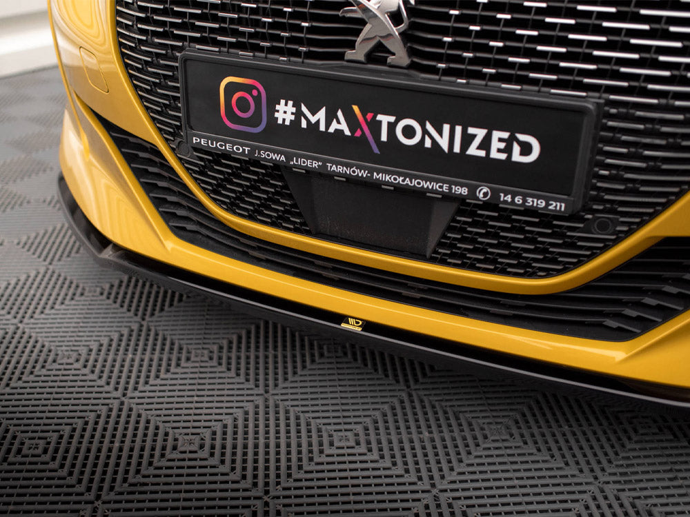Front Splitter V.2 Peugeot 208 GT Mk2 - Wayside Performance 