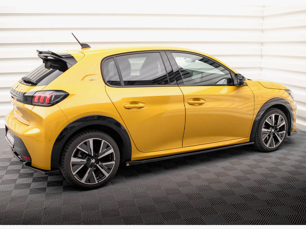 Side Skirts Diffusers Peugeot 208 GT Mk2 - Wayside Performance 