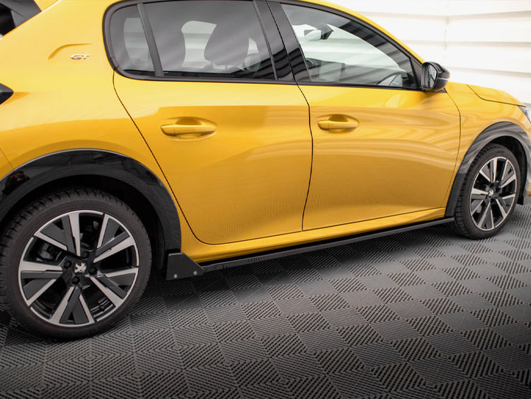 Side Skirts Diffusers + Flaps Peugeot 208 GT Mk2 - Wayside Performance 