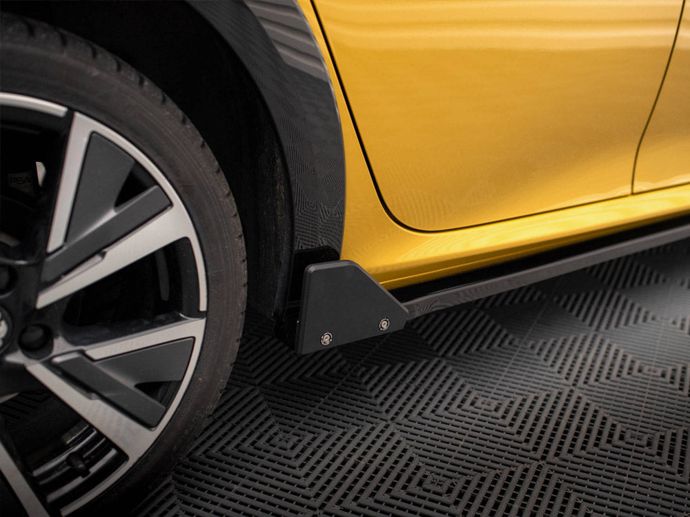 Side Skirts Diffusers + Flaps Peugeot 208 GT Mk2 - Wayside Performance 