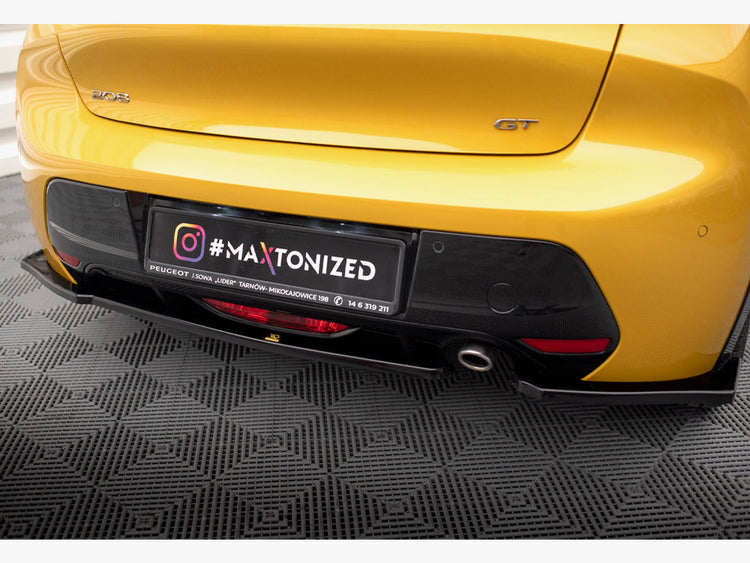 Rear Side Splitters Peugeot 208 GT Mk2 - Wayside Performance 