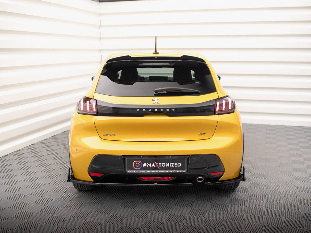 Rear Side Splitters V.1 + Flaps Peugeot 208 GT Mk2 - Wayside Performance 