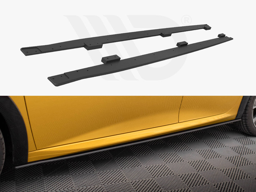 Street PRO Side Skirts Diffusers Peugeot 208 GT Mk2 - Wayside Performance 