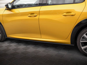 Street PRO Side Skirts Diffusers Peugeot 208 GT Mk2 - Wayside Performance 