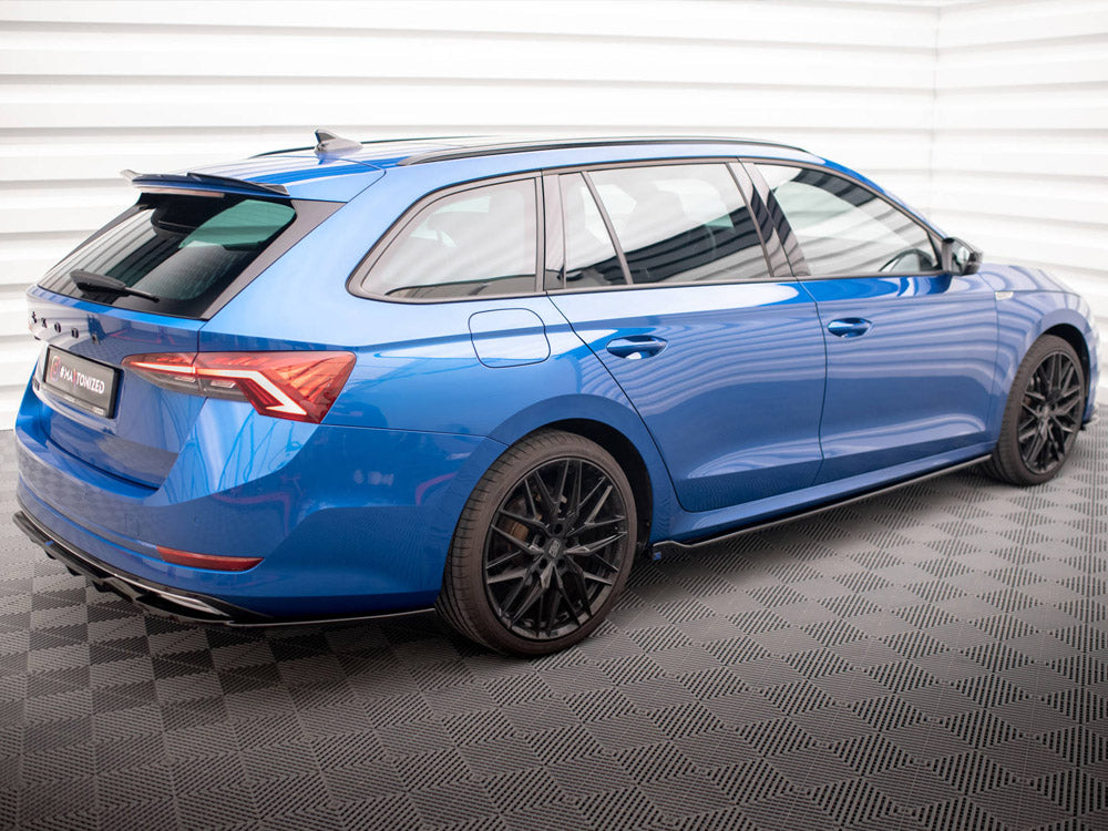 Side Skirts Diffusers V.1 Skoda Octavia Mk4 - Wayside Performance 