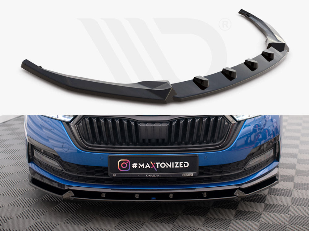 Front Splitter V.1 Skoda Octavia Sportline Mk4 - Wayside Performance 