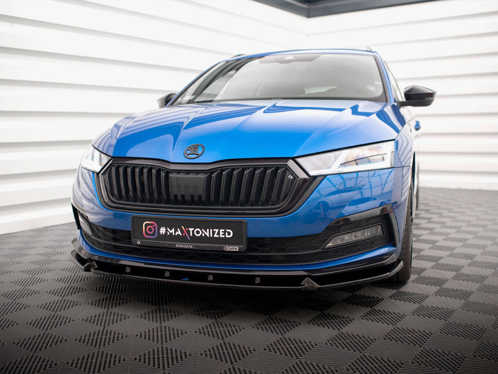 Front Splitter V.1 Skoda Octavia Sportline Mk4 - Wayside Performance 